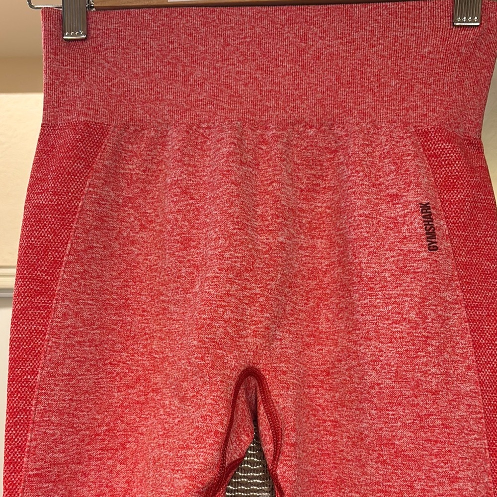 Gymshark Red Seamless Leggings